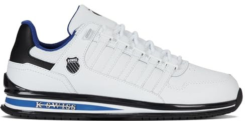 K-Swiss Herren Rinzler GT Sneaker, WHT/Blue Quartz/BLK, 44.5 EU