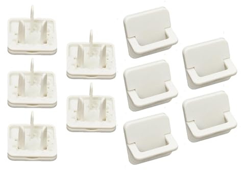 Outlet Protectors for Babies - Plug Outlet Electrical Protector | Electrical Protector Plug Covers Child Proof, White Reusable Child Proof Outlet Covers Safe Socket Protectors for Home, Offices, Livin