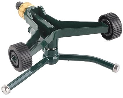 Rustproof Metal Three Arm Sprinkler with 360° Rotating Nozzle for Efficient Lawn and Garden Irrigation