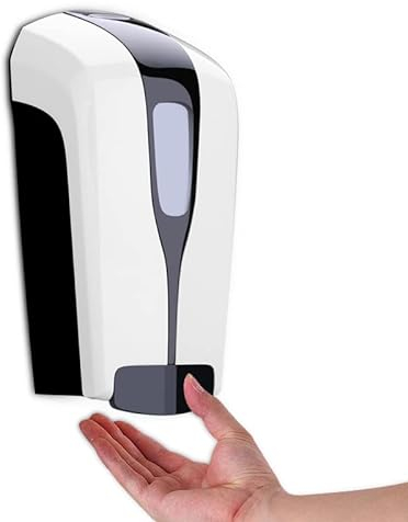 Dispenser di sapone da parete per sapone liquido, dispenser per sapone da parete per detergenti, dispenser da bagno per gel doccia, shampoo, sapone (500 ml) (spray)