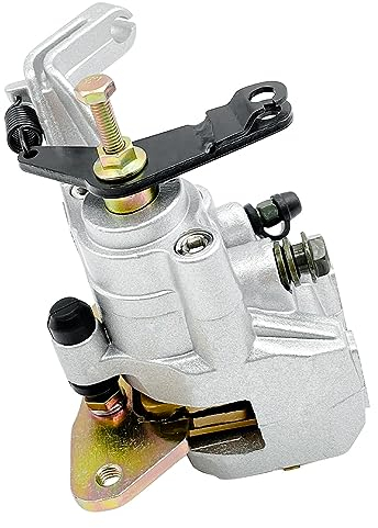 Mabutingti Étrier de frein arrière avec plaquettes pour Yama-ha Raptor 125 250 350 YFM 125 250 350 avec frein de stationnement #5YT-2580W-10-00 5YT-2580W-00-00