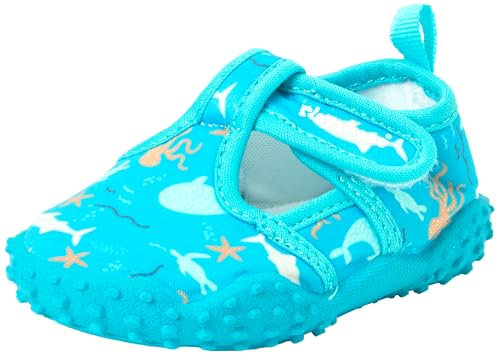 Playshoes Aquaschuhe Unisex Kinder Wassersportschuh, Meerestiere, 24/25 EU