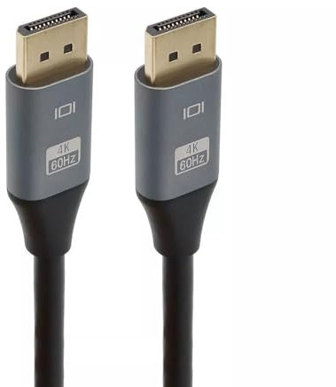 Multibao 1m DisplayPort Cable Gold Plated High Speed DP to DP 4K 60Hz Premium Cable 1080P full HD