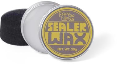 BOOWAN NICOLE Jesmonite Wax 30ML - Cera de sellado de hormigón, yeso y piedra, resistente al agua, juego de cera de carnauba para trabajos de cemento con paños para habilidades hechas a mano