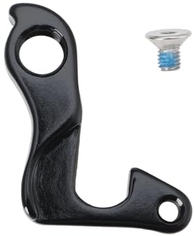 Create idea 1Pc Bike Tail Hook CC177 Aluminum Alloy Derailleur Gear Mech Hanger Rear Derailleur Hanger Rear Wheel Mechanical Shift Hook Compatible with ORBEA Bikes, Black