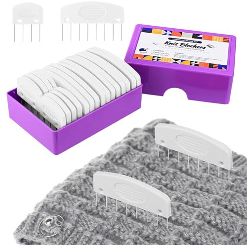 Lot de 20 Peigne Blocage Tricot, Aiguilles à Peigne Pour Tensionner Les Tapis,Peigne Blocage,Peignes De Blocage De Tricot, Bloqueur De Tricot,Aiguilles De Tension