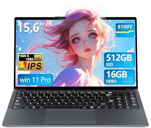 Gaming laptop Core processor (up to 3.40GHz) 16GB RAM 512GB SSD,traditional laptop computers 15.6 Inch FHD Display 1920*1080,with WIFI BT 5.0 Lap top-For Students/Commuters/Business Professionals