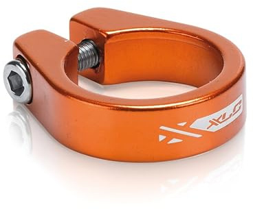 XLC Unisex - Adult PC-B09 Saddle Clamp, Orange, 3.5 x 3.5 x 3.5 cm