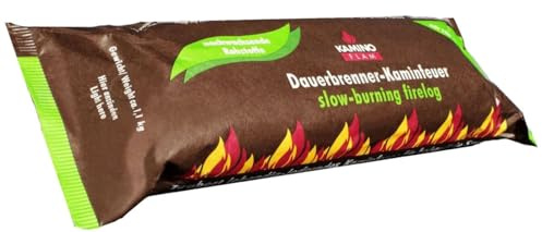 KaminoFlam® | Holzscheit Dauerbrenner | 40 Stück
