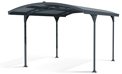 CANOPIA by Palram - Carporten Aluminium, Gris Bronze