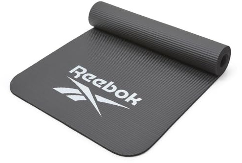 Reebok Alfombra de Entrenamiento, 7mm, Negro