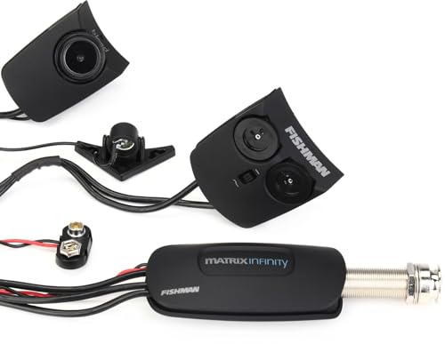 Fishman PRO-MAT-MBV Matrix Infinity Mic Blend Pickup System, Wide Format