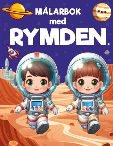 Målarbok med Rymden.