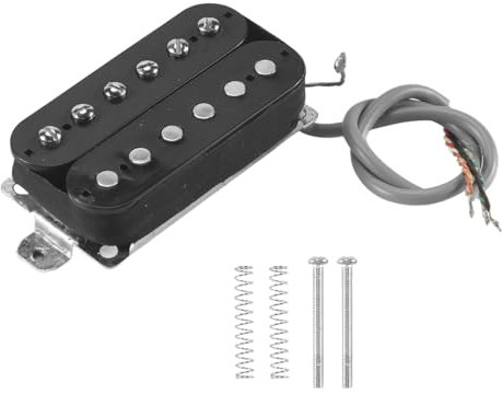 Orolotay Elektor Gitarren Doppel Spule Ton Abnehmer Hals Alnico V Ton Abnehmer Schwarz