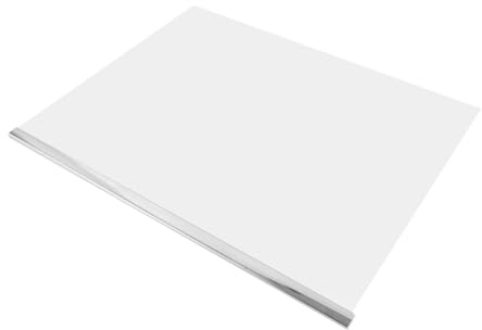 NUOBESTY Estante De Vidrio Templado Para Refrigerador 440x340 Mm Repuesto Estante Frigorífico Separador Práctico y Compatible Para Almacenamiento De Alimentos y Botellas