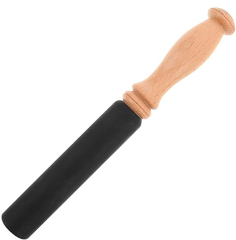 TOGEVAL Mazo para Cuenco Tibetano de Madera Diseño Tibetano Tradicional, Accesorio Versátil para Práctica y Yoga Experiencia Sonora Pura
