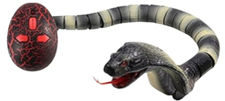 Gefälschte Schlange, realistisches Schlangenspielzeug mit Fernbedienung, lustiger Streich, sanfte Nachahmung, fließende Bewegungen, lustiges Zubehör, Überraschungsreaktion, Realismus, natürlicher Effe