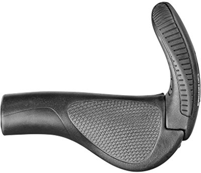 Ergon Fahrradgriff GP3, grau/schwarz, S, 42400031