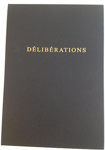 ELVE - ref 46010 - Registre juridique délibération -Folioté - Dimension  31X21cm 100 pages - NOIRE