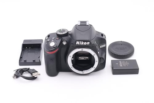 Nikon D3200 24.2 Megapixel HD Video,Wi-Fi Compatibility D-SLR Body Only (Black)