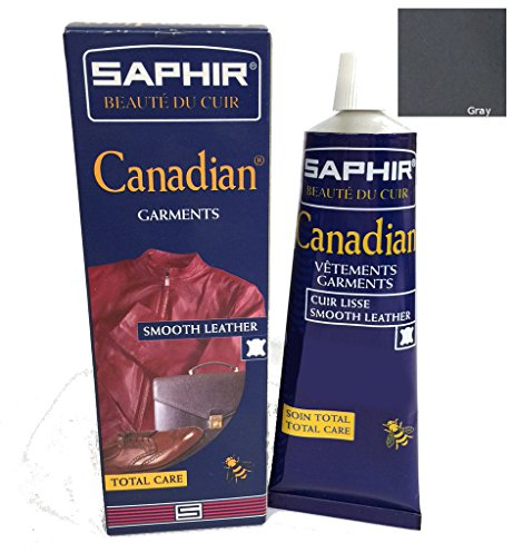 SAPHIR Canadian Leather Restoring Cream ((14) GREY)