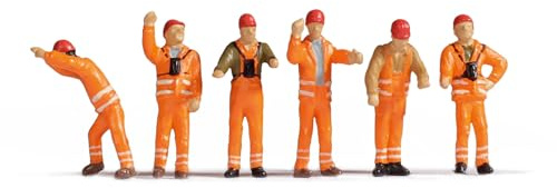 Noch - 15275 - Equipe De Manoeuvre, H0, Multiples