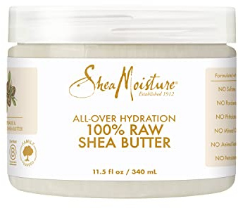 100% Raw Shea Butter Intensive Hair and Skin Moisture by Shea Moisture for Unisex - 10.5 oz Oil