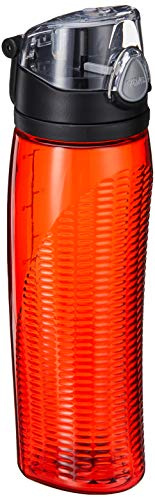 THERMOS Intak 24 Ounce Hydration Bottle with Meter, Red