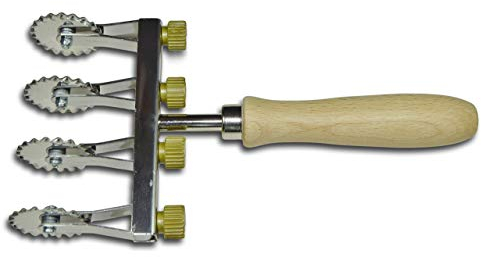 Elettro Center Tagliapasta Regolabile 4 Lame Inox Dentate Cod. 990170