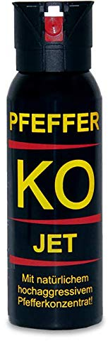 2 Dosen Profi Pfefferspray Ballistol KO-JET 100 ml - Sprühstrahl mit bis zu 5 m Reichweite