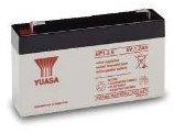 Yuasa NP1.2-6 Battery 6v 1.2ah NP 1.2-6