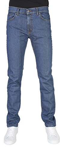 Jeans Uomo CARRERA Elasticizzato 5 Tasche Taglie 46 - 62 Art.700 / 921A ( Blu Chiaro - 52)