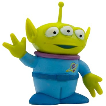 Bullyland 12765 - Spielfigur Alien aus Disney Pixar Toy Story, ca. 6,3 cm, detailgetreu, ideal als kleines Geschenk für Kinder ab 3 Jahren