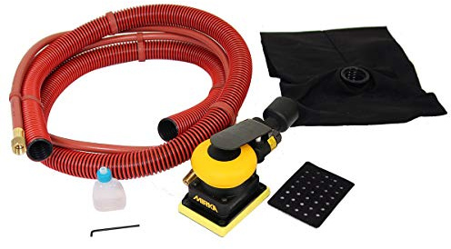 Mirka 1975902 OS 343DB - Levigatrice Orbitale, 75 x 100 mm, 3 mm, potenza assorbente: 179 W, velocità 10000 giri/min, livello di rumore: 80 dB, Peso: 0,72 kg