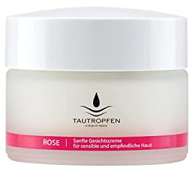 Tautropfen Rose/Soothing, Crema viso per pelli sensibili e delicate