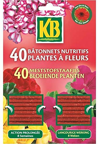 Bestsellers - KB jardin KB Garden - Sticks nutrients for flowering plants, 40 sticks