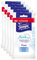 Tempo Feuchttücher fresh to go Pure, erfrischende Reinigungstücher für unterwegs mit frischem Duft, 5 x 10 Tücher (50 Tücher)