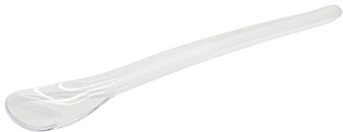 Fackelmann 41501 -Cuchara para huevos, 6 unidades, transparente, 14 cm