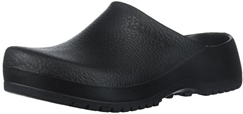 Birki 's SUPER BIRKI Unisex Clogs, Schwarz 42 EU (8 UK)