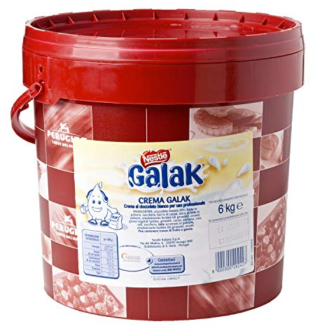 Nestlé Galak Professionale Crema al Cioccolato Bianco 49%, 6 kg