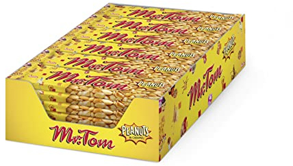 German Mr. Tom Seriously Nutty Peanut Bars - 36 x 40 g