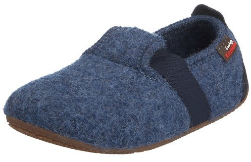 Living Kitzbühel Kinder-Unisex T-Modell unifarben Hausschuhe, Jeans