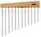 Nino Percussion Chimes mit Schlägel – mit 12 Klangstäben – für Kinder ab 4 Jahren – Holz und Aluminium, Natur (NINO580)