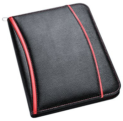 Arpan A4 Style Soft Touch Padded Office Business Conference Folder Portfolio with Calculator & Pad for Personal, Executive, Professionals, Corporate, Businesses, Ideal for Business Conferences (Black)