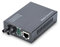 DIGITUS Medienkonverter - Multimode - Fast Ethernet - RJ45 / ST - 1310nm Wellenlänge - Bis 2km - Schwarz