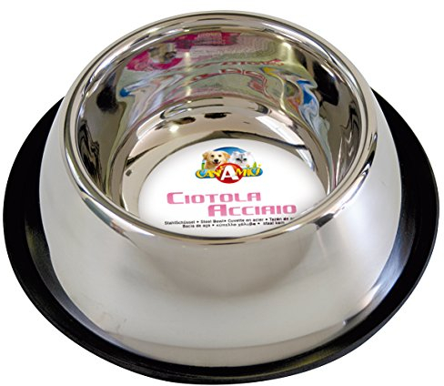 CROCI Cocker Bol en Acier pour Chien 0,9 L/24 cm