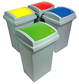 Ics Bidone Immondizia 'Recycling'