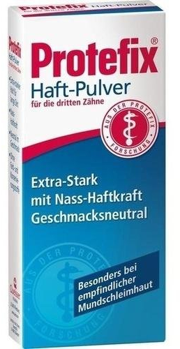 PROTEFIX HAFTPULVER 50g Pulver PZN:1381004
