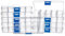 VBS XXL Sortierboxen 10 Stück inkl. 10 Fächer 13x6,5x2cm Box