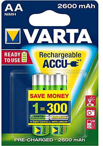 Varta Professional - 5716 Akku Ni-MH Mignon (AA) 1,2V 2600mA 2-BL